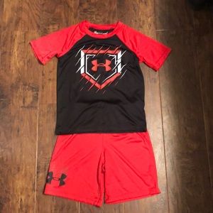 Boys Under Armour  Athletic Set
